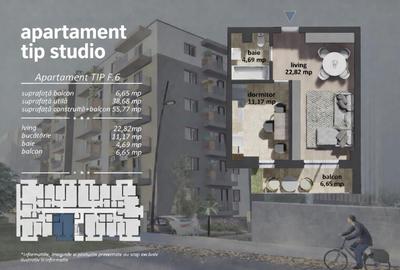 Apartament cu 2 camere decomandat în Central - 3