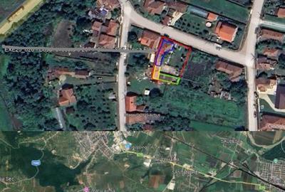 Casă cu 2 camere cu Teren 718 Mp în Central