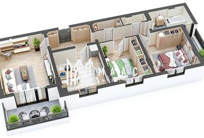 Apartament cu 3 camere decomandat în Hipodrom 3 - 2