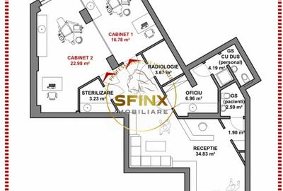 Spațiu comercial, de 97 mp, în Nord - 3