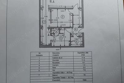 Apartament cu 2 camere semidecomandat în Central - 3