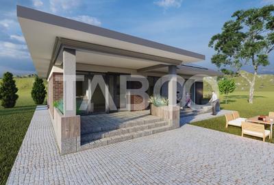 Casa deosebita de vanzare cu 3 camere Sura Mica Sibiu 500 mp teren - 2