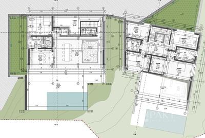 Teren 2000 m² cu AC pentru 2 vile individuale Buna Ziua~Proiect Unic - 8