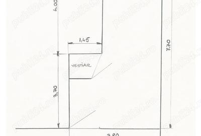 Spațiu comercial, de 25 mp, în Hipodrom 1 - 1