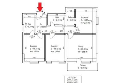 Apartament 3 Camere Decomandat Titan-Ozana Bloc Nou Finalizat - 2