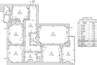 Apartament cu 4 camere decomandat, mobilat în Parcul Circului - 2