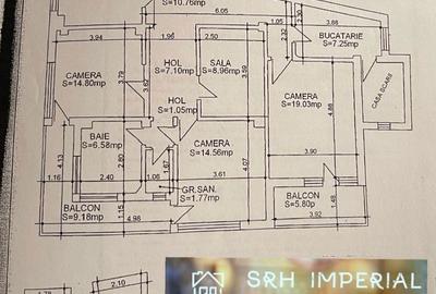 Apartament cu 4 camere în Central - 6