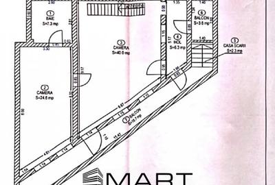 Apartament cu 3 camere decomandat în Central - 2