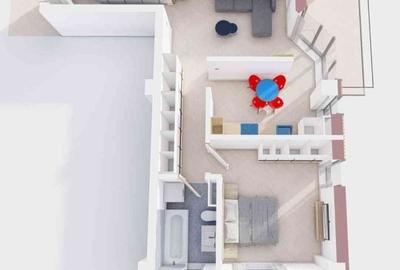 Apartament cu 2 camere decomandat în Bârnova - 9