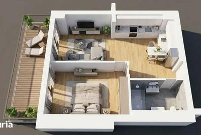Apartament cu 2 camere în Centrul Civic - 6