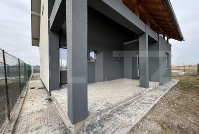 Casa semi-finisata P + M, 110 mp utili, teren 339 mp, Pielesti, zona Magnolia - 5