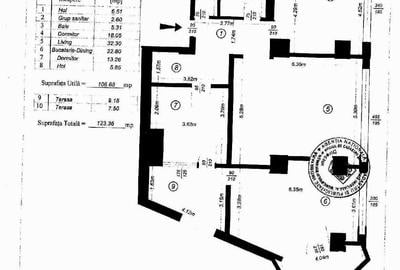 Apartament cu 3 camere, mobilat în Ultracentral - 20