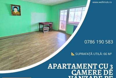 Apartament cu 3 camere de vânzare pe strada Sporturilor, Sfântu Gheorghe!
