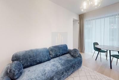 Apartament cu 2 camere semidecomandat, mobilat în Barbu Văcărescu