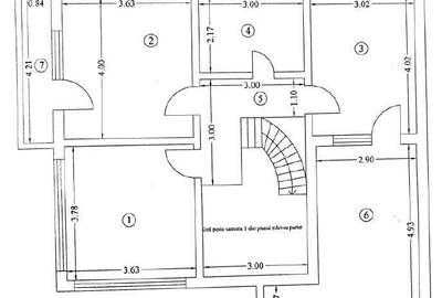 Casă cu 4 camere cu Teren 289 Mp în Central - 1