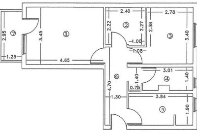 Apartament cu 2 camere decomandat în Libertății - 1