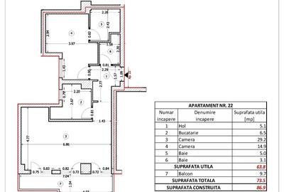 Tepes Voda Residence, 2 camere, 2 bai, etaj 2 la cheie proprietar - 2