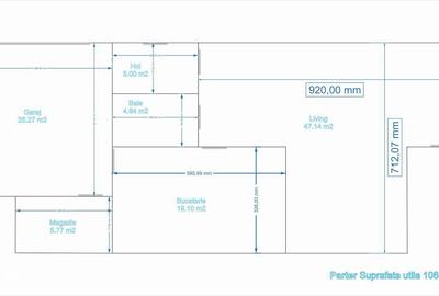Casă cu 4 camere în Florești - 9