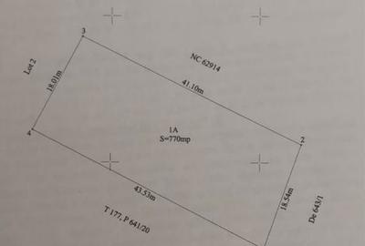 Teren de 770 mp, în Exterior Vest - 2