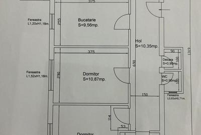 Apartament cu 3 camere decomandat în Calea București - 1