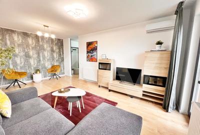 Ap. modern cu 3 cam. complet mobilat si utilat, doua bai+loc de parcare - 1