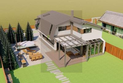 Casa moderna la rosu in Cristian - 17