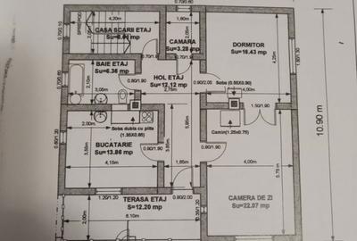 Casă cu 4 camere în Dolhești - 2
