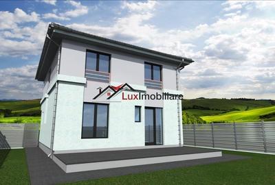 Casa superba semifinisata 120 mp utili + 450 mp teren liber. Zona Corusu. - 11