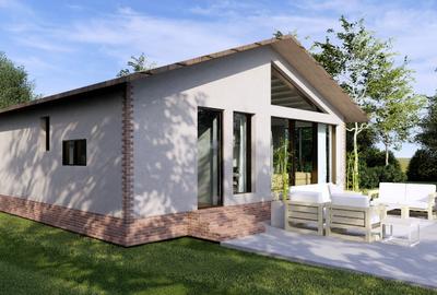 Casă parter , teren 500 m, la preț de apartament, în Comana ,GR.30 min București - 8