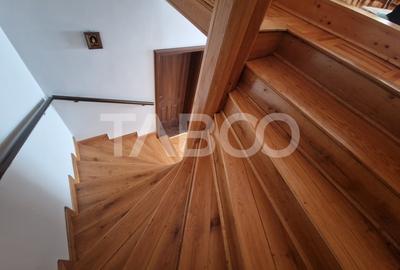 Casa individuala teren 979 mp gradina curte si terasa de vara Rasinari - 20