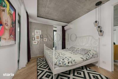 Apartament cu 2 camere, mobilat în Tei