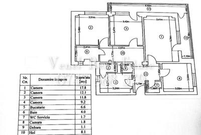 Apartament cu 4 camere decomandat, mobilat în Pantelimon - 4