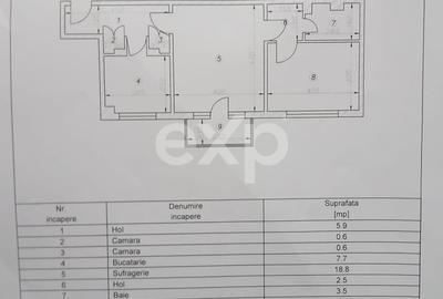 Apartament cu 2 camere semidecomandat, mobilat în Banat - 8