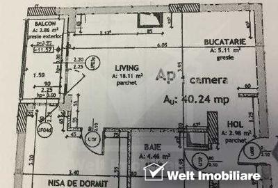 Apartament cu 2 camere semidecomandat, mobilat în Sopor - 8