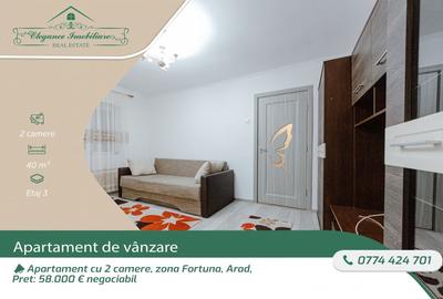 Apartament cu 2 camere, zona Fortuna, Arad - 1