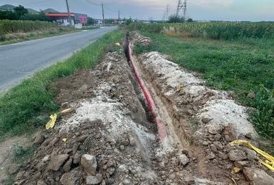 Vand teren intravilan 2000 mp, deschidere DJ602, constructie inceputa - 7