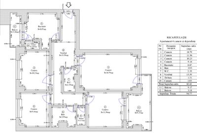 Apartament cu 4 camere decomandat în Lacul Tei - 3