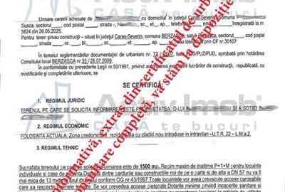 Teren intravilan de 1500 mp, în Berzasca - 3