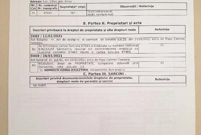 Teren de 1134 mp, în Cihei - 5