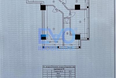 Apartament cu 2 camere decomandat în Ciurea