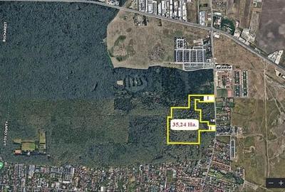 Pipera - padurea Baneasa, 352400 mp. teren pentru investitie extraordinara - 3