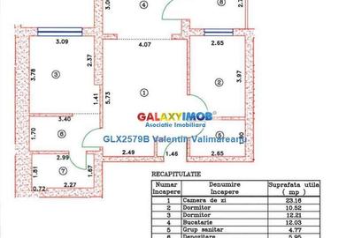 Apartament cu 3 camere decomandat, mobilat în Pipera - 23