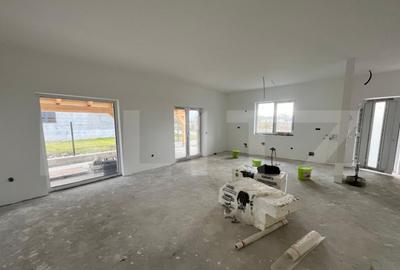 Casa individuala cu 5 ari teren, semifinisata, zona Aerodrom - 13