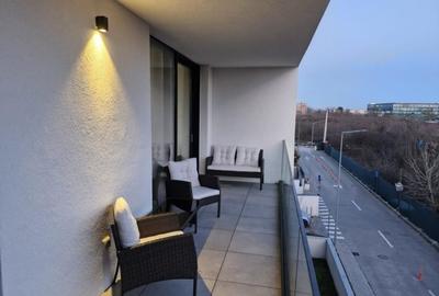 Apartament cu 3 camere semidecomandat, mobilat în Băneasa - 14