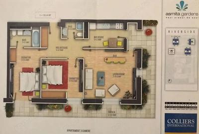 Apartament 3 camere, cu 2 bai. Asmita Garden - 3