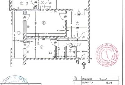 Apartament cu 3 camere circular, mobilat în Central