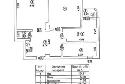 Apartament cu 2 camere decomandat, mobilat în Unirii - 13
