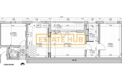 Apartament utilat și mobilat cu 3 camere strada Constantin Brâncuși - 8