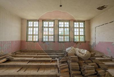 Fosta scoala saseasca semnata de Fritz Balthes - Bruiu, Sibiu - 11