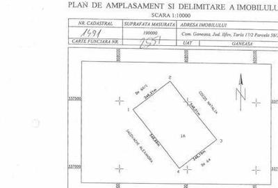 Teren de 190000 mp, în Găneasa - 1